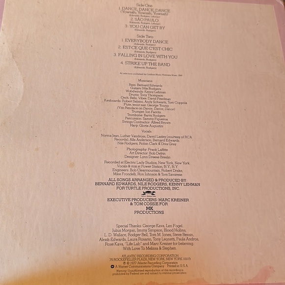 Chic [LP VINYL] - Picture 2 of 3